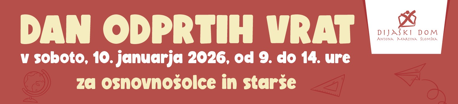 baner dan odprtih vrart DD